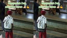 Viral Kisah Bocah SD di Tangerang Naik KRL Sendirian ke Jakarta Timur Setiap Pagi