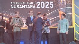 PT PLN Energi Primer Indonesia Raih Anugerah Bakti Nusantara 2025 Bidang Penggerak Ekonomi