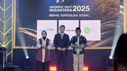 Yayasan Astra dan Inisiatif Zakat Indonesia Sabet Penghargaan ABN 2025 Kategori Kepedulian Sosial