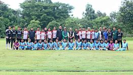 Darul Amanah Football Academy Tanding Lawan Timnas U-17