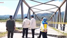 Prabowo Tinjau Langsung Jembatan Putus di Aceh Tenggara, Tekankan Solidaritas Hadapi Bencana