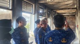 Kerugian Akibat Kebakaran di RSU Pemasyarakatan Cipinang Rp500 juta