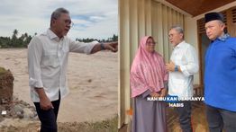 Zulhas Turun Langsung Tinjau Korban Banjir di Padang Malah Kena Hujat Netizen