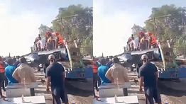 Miris! Truk Bantuan Sembako untuk Korban Banjir Dijarah Preman di Langkat