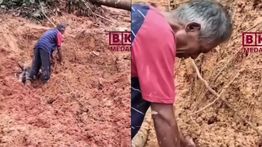 Ayah di Tapanuli Utara Terus Gali Tanah Panggil Putrinya yang Hilang Terkubur