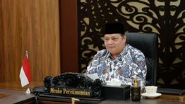 Aset Keuangan Syariah Tembus Rp10.257 Triliun, Airlangga: Pilar Penting Ekonomi Nasional