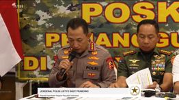 Kapolri: Semua Penjarah Mini Market di Lokasi Bencana Sudah Dilepas