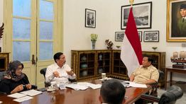 Ketua DEN Luhut Laporkan Situasi Ekonomi Terkini ke Prabowo di Istana