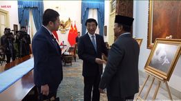 Prabowo dan Wang Huning Bahas Kelahiran Anak Panda Bernama Rio di Istana