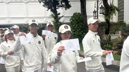 Atlet Kontingen SEA Games Kunjungi Istana Jelang Pelepasan oleh Presiden