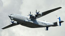 Pesawat Militer Rusia Antonov AN-22 Jatuh di Wilayah Ivanovo, Seluruh Awak Tewas