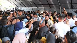 Tinjau Langkat Sumur, Prabowo: Semua Kekuatan Negara Kita Kerahkan