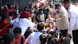 Prabowo Pastikan Penanganan Warga Terdampak Banjir di Langkat Berjalan Optimal