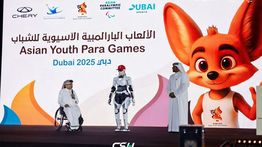 Kolaborasi Cerdas Chery TIGGO dan Dua Robot AiMOGA, Kawal Perjuangan Atlet di AYPG 2025