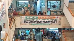 Pasar Jaya Cabut Izin 103 Hak Pakai Kios di Pasar Pramuka