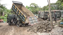 Pembangunan Hunian Sementara Dipercepat di Agam Sumbar, Alat Berat Sudah Beroperasi