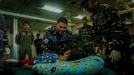Terima Kasih Pak Prabowo, Anak Saya Telah Menjalani Operasi di KRI Dr. Soeharso