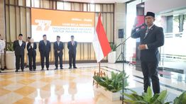 Dirut Bulog Pimpin Langsung Upacara Peringatan Ke-77 Hari Bela Negara
