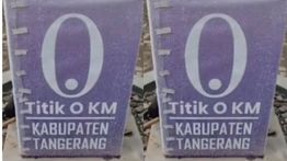 Pembuatan Taman Literasi Tugu Titik Nol Pemkab Tangerang Telan Anggaran Rp2,3 Miliar