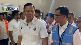 AHY Tinjau Kesiapan Arus Mudik Nataru di Pelabuhan Tanjung Priok