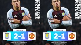 Aston Villa Bungkam MU Skor 2-1