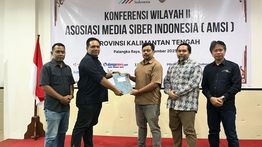 Sunrise Sinulingga Terpilih Aklamasi Pimpin AMSI Kalimantan Tengah Periode 2025-2028