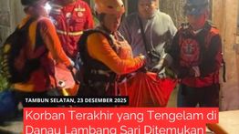 Korban Ketiga Tenggelamnya 3 Remaja di Danau Buatan Tambun Akhirnya Ditemukan