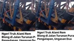 Truk Tronton Hantam 2 Warga Sedang Tidur Sampai Tewas
