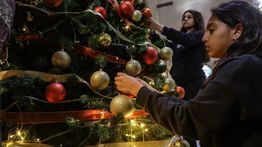 Umat Kristen Gaza Gelar Misa Natal Untuk Pertama Kalinya Dalam 2 Tahun