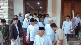 K.H. Ma&rsquo;ruf Amin Apresiasi Kesepakatan Muktamar NU Digelar Bersama
