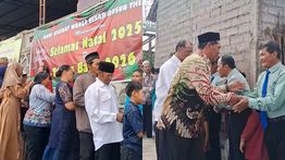 Potret Toleransi di Dusun Thekelan Semarang, Umat Muslim dan Buddha Sambut Umat Kristiani