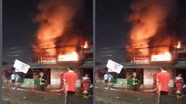 3 Ruko di Pasar Baru Bekasi Kebakaran Hebat