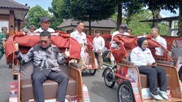Walikota Magelang: Becak Listrik Bantuan Presiden Dilarang Dijualbelikan