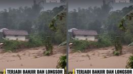 Banjir Bandang Hantam Sukabumi, Ratusan Rumah Warga Terendam