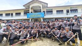 Kapolri Harap Sekolah di Aceh Tamiang Kembali Beroperasi 5 Januari