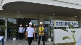 Gibran Tinjau Gedung SD Hingga SMA di IKN