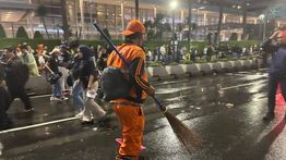 91,41 Ton Sampah Sisa Perayaan Malam Tahun Baru di Jakarta Diangkut