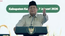 Di Panen Raya, Prabowo Kenang Jasa Petani dalam Sejarah Kemerdekaan Indonesia