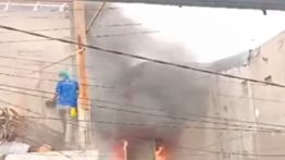 Rumah Makan Padang di Bogor Kebakaran Hebat