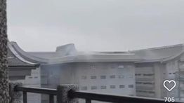 Disambar Petir, Gedung Yayasan Buddha Tzu Chi PIK Kebakaran