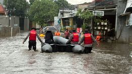 Banjir di Asrama Polisi Pondok Karya Sudah Surut