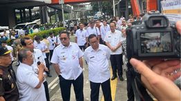 Pramono Pastikan Pembongkaran Tiang Monorel Rasuna Said Dilakukan Malam Hari