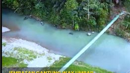 Jembatan Way Umbar Rampung, Anak Sekolah dan Ibu-ibu Tak Lagi Basah Kuyup Seberangi Sungai