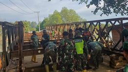 Prajurit Ceritakan Momen Warga Aceh Bantu TNI Bangun Jembatan: Kami Kerja Siang Malam