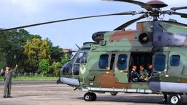 TNI AU Kerahkan Helikopter Caracal Bantu Cari Pesawat Hilang Kontak di Maros