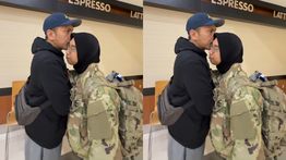 Viral Video Keluarga Antar Putri Bertugas sebagai Tentara Amerika Serikat