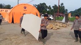 Progres Terbaru Hunian Sementara di Sumbar, dari Batang Anai hingga Kota Padang Hampir Rampung