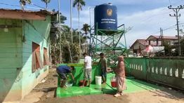 Air Kini Mengucur di Berbagai Titik di Aceh Tamiang Berkat Sumur Bor Dibangun TNI AD