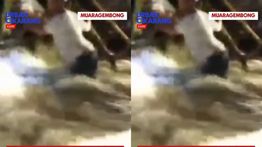 VIDEO: Detik-detik Tanggul Kali Citarum Jebol