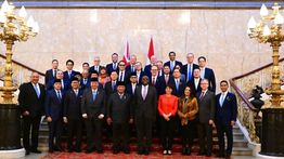 Prabowo Hadiri Forum Bisnis dan Investasi serta Jamuan Santap Siang di Inggris